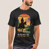 cowboy shirt black (Voorkant)