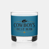 Cowboy Shot Bril Whisky Glas (Voorkant)