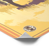 Cowboy (Side View) Wyoming Poster (Hoek)