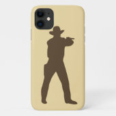Cowboy Silhouette Case-Mate iPhone Case (Achterkant)