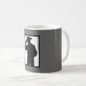Cowboy Silhouette Coffee Mok (Voorkant rechts)