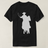 Cowboy Silhouette Cowboy Fanatic T-shirt (Design voorkant)
