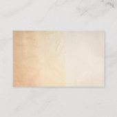 Cowboy Silhouette Horse levert training aan boord Visitekaartje (Achterkant)