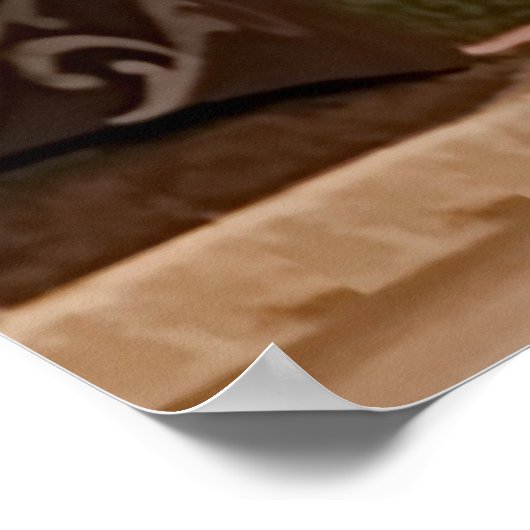 Cowboy Silohuette Poster (Hoek)