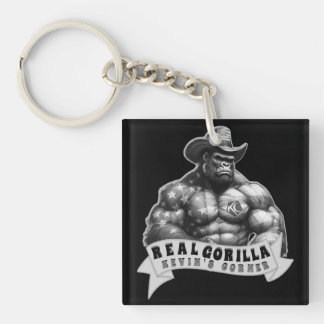 Cowboy Silverback Kevin's Corner REAL GORILLA Sleutelhanger