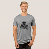 Cowboy Silverback Kevin's Corner REAL GORILLA Tri-Blend Shirt (Voorkant volledig)