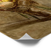 Cowboy Singing | Thomas Eakins Poster (Hoek)