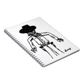 Cowboy Sketch Notitieboek (Rechterzijde)