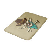 Cowboy Skull en Crossbones Badmat (Gekanteld)