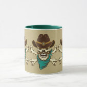 Cowboy Skull en Crossbones Mok (Midden)