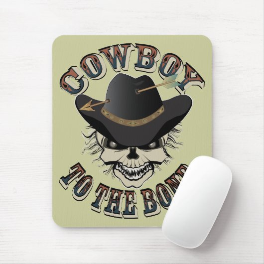 Cowboy Skull Muismat (Met muis)