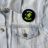 Cowboy skull oingo boingo badge ronde button 5,7 cm (In situ)