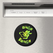 Cowboy skull oingo boingo magnet (Insitu (Vaatwasser))