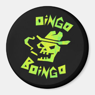 Cowboy skull oingo boingo magnet