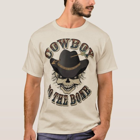 Cowboy Skull T-shirt (Voorkant)