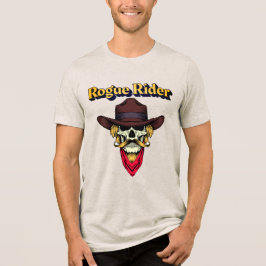 Cowboy Skull  Tri-Blend Shirt