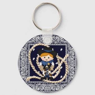 Cowboy Sleutelhanger