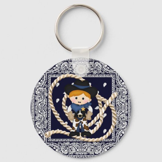 Cowboy Sleutelhanger (Voorkant)