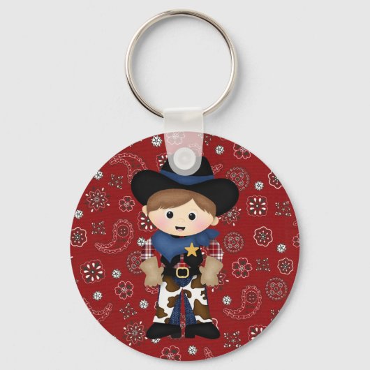 Cowboy Sleutelhanger (Voorkant)