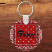 Cowboy Sleutelhanger (Voorkant)