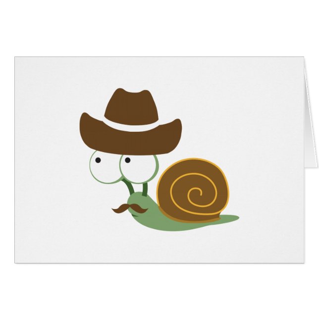 Cowboy Snail (Voorkant Horizontaal)