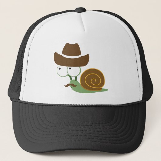 Cowboy Snail Trucker Pet (Voorkant)