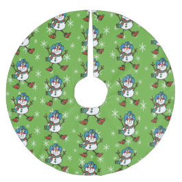 Cowboy Snowman Kerstboom Rok