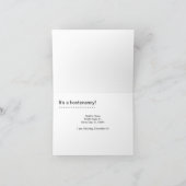 Cowboy Snowman met paardenkerstfeestdag Feestdagen Kaart (Binnen)