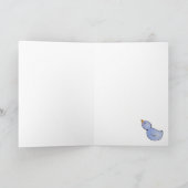 Cowboy Snowman met Red Bandana Feestdagen Kaart (Binnen)