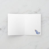 Cowboy Snowman met Red Bandana Feestdagen Kaart (Binnen)