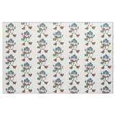 Cowboy Snowman Vakantie Stof (Fat Quarter)