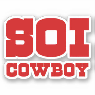 COWBOY SOI STICKER