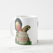 Cowboy Speelgoed Hand in de Cookie Jar Koffiemok (Voorkant links)