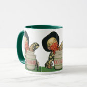 Cowboy Speelgoed Hand in de Cookie Jar Mok (Voorkant links)