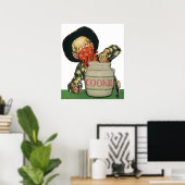  Cowboy Speelgoed Hand in de Cookie Jar Poster (Thuiskantoor)