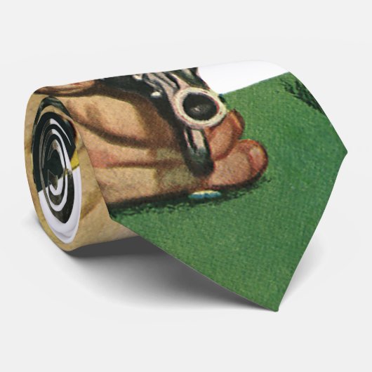  Cowboy Speelgoed Hand in de Cookie Jar Stropdas (Opgerold)