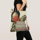 Cowboy Speelgoed Hand in de Cookie Jar Tote Bag (Dichtbij)