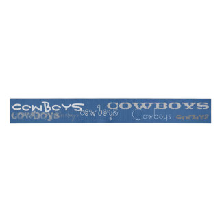 Cowboy Spirit in je haar Grosgrain Lint