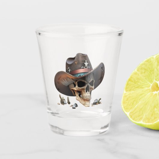 Cowboy Spirit Shot Glas (Voorkant)