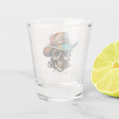 Cowboy Spirit Shot Glas (Achterkant)