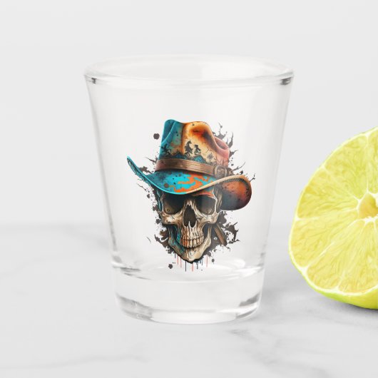 Cowboy Spirit Shot Glas (Voorkant)