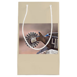 Cowboy Spur Gift Bag Klein Cadeauzakje