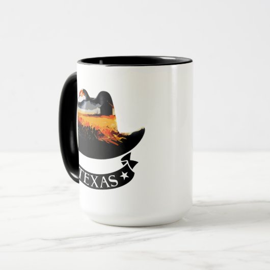 Cowboy States Pet Mok (Voorkant links)