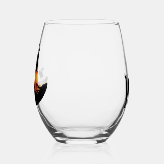 Cowboy States Pet Wijnglas Zonder Voet (Links)