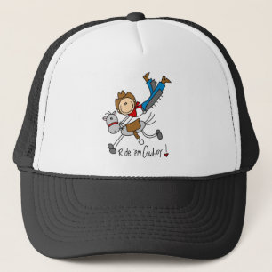 Cowboy Stick Figure T-shirts en cadeaus Trucker Pet