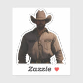 Cowboy Sticker (Vel)