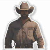 Cowboy Sticker (Voorkant)