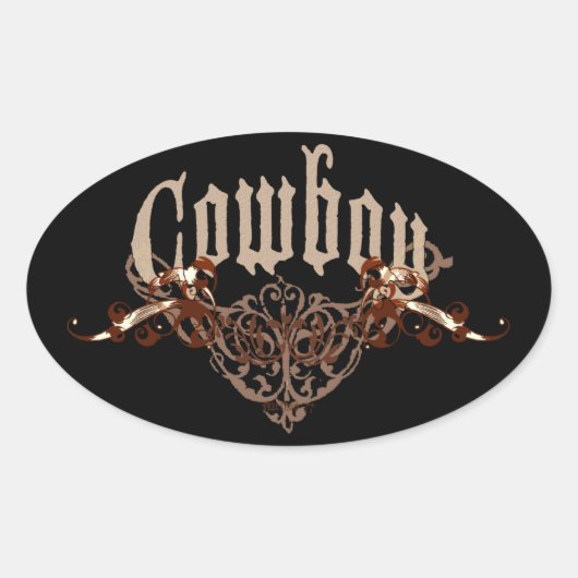 Cowboy stickers (Voorkant)