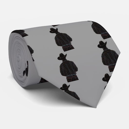 cowboy stropdas (Opgerold)