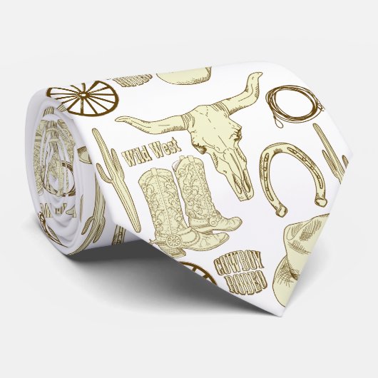 Cowboy Stropdas (Opgerold)